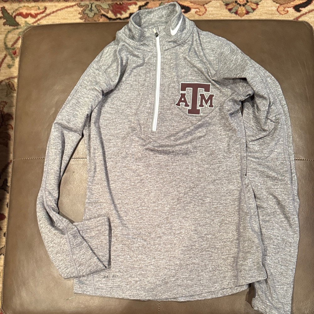Nike Gray Dri-FIT Pullover
